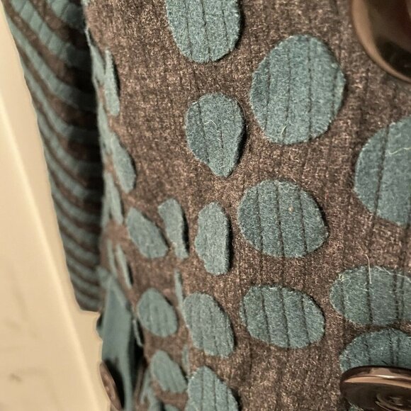 "My Village” by Rimzim Dadu Indian Designer Coat - Picture 3 of 6